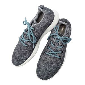 AllBirds Wool Runners Men’s Size 12 Gray Turquoise